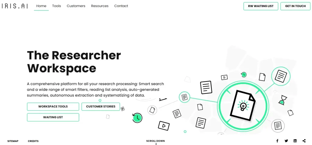 Iris AI: Best AI Tools For Literature Review