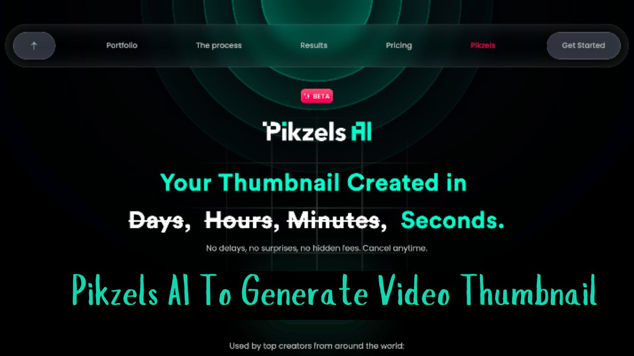 Pikzels AI Review : The Ultimate AI-Powered YouTube Thumbnail Generator AIUtilityTools.Com AI Utility Tools